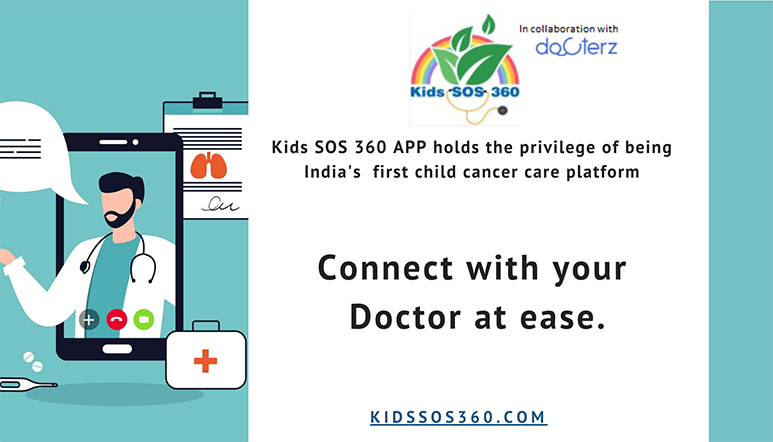 Kids SOS 360 app: connect with your doctor at ease